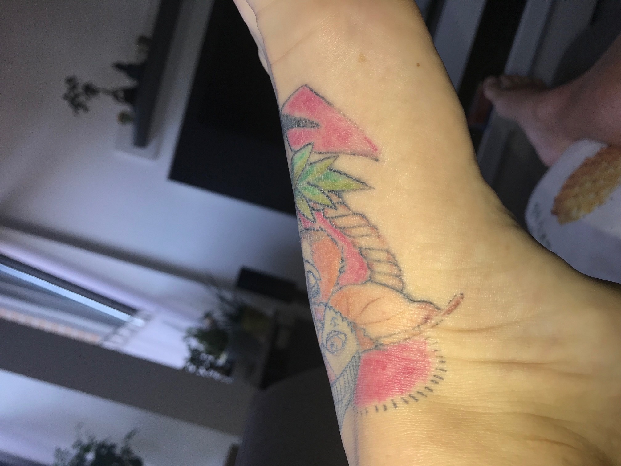 großmeister: Tattoo Fuß Old School