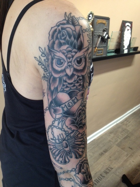 _kitty_: Sleeve Zwischenstand 2. und 3. Sitzung - Was meint ihr? :)