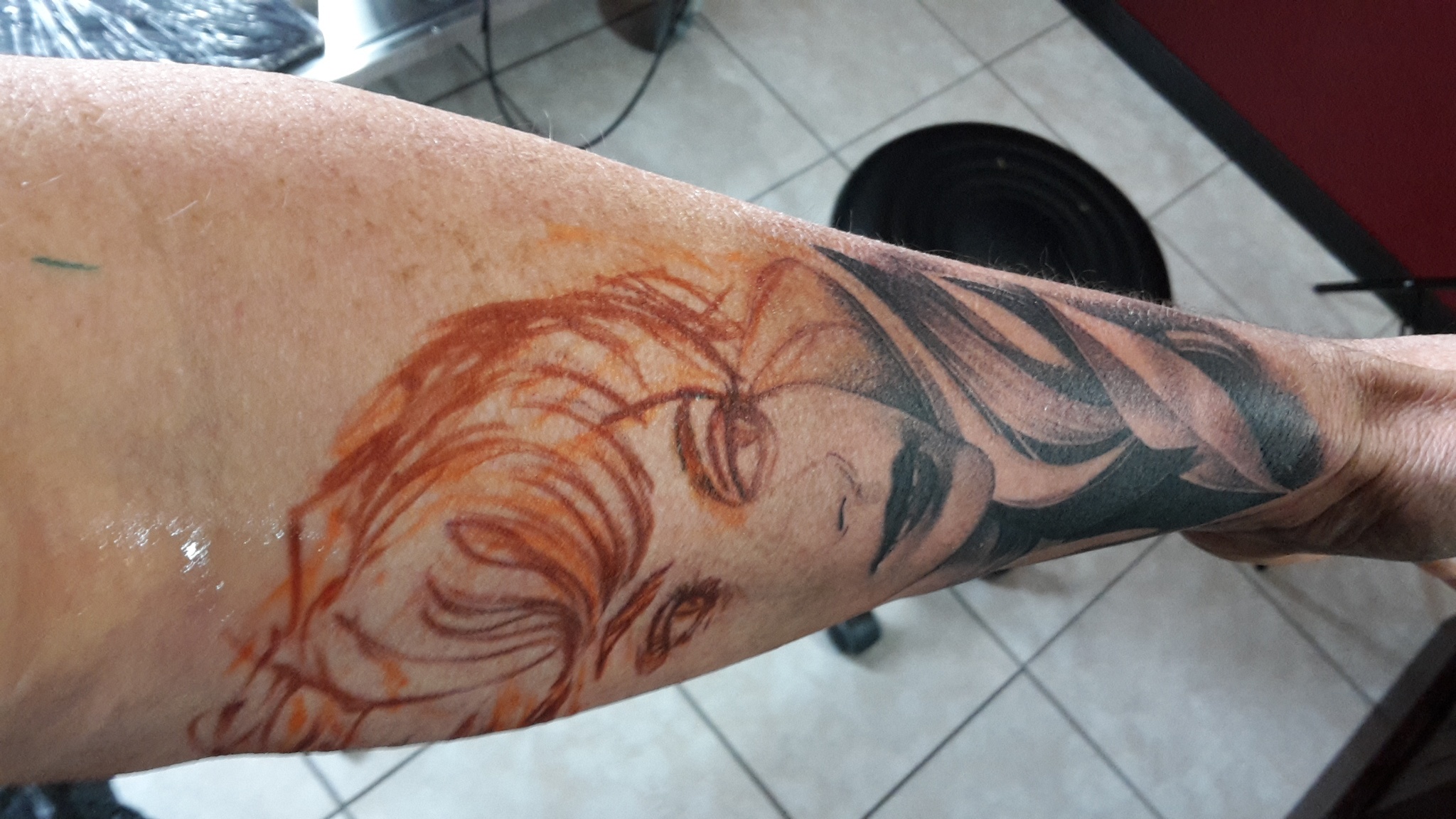 hotknife: Mein erstes Unterarmtattoo