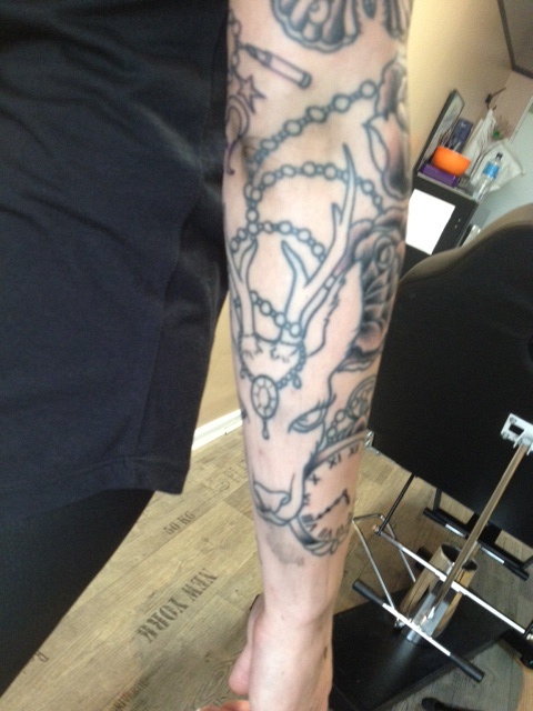 _kitty_: Sleeve Zwischenstand 2. und 3. Sitzung - Was meint ihr? :)