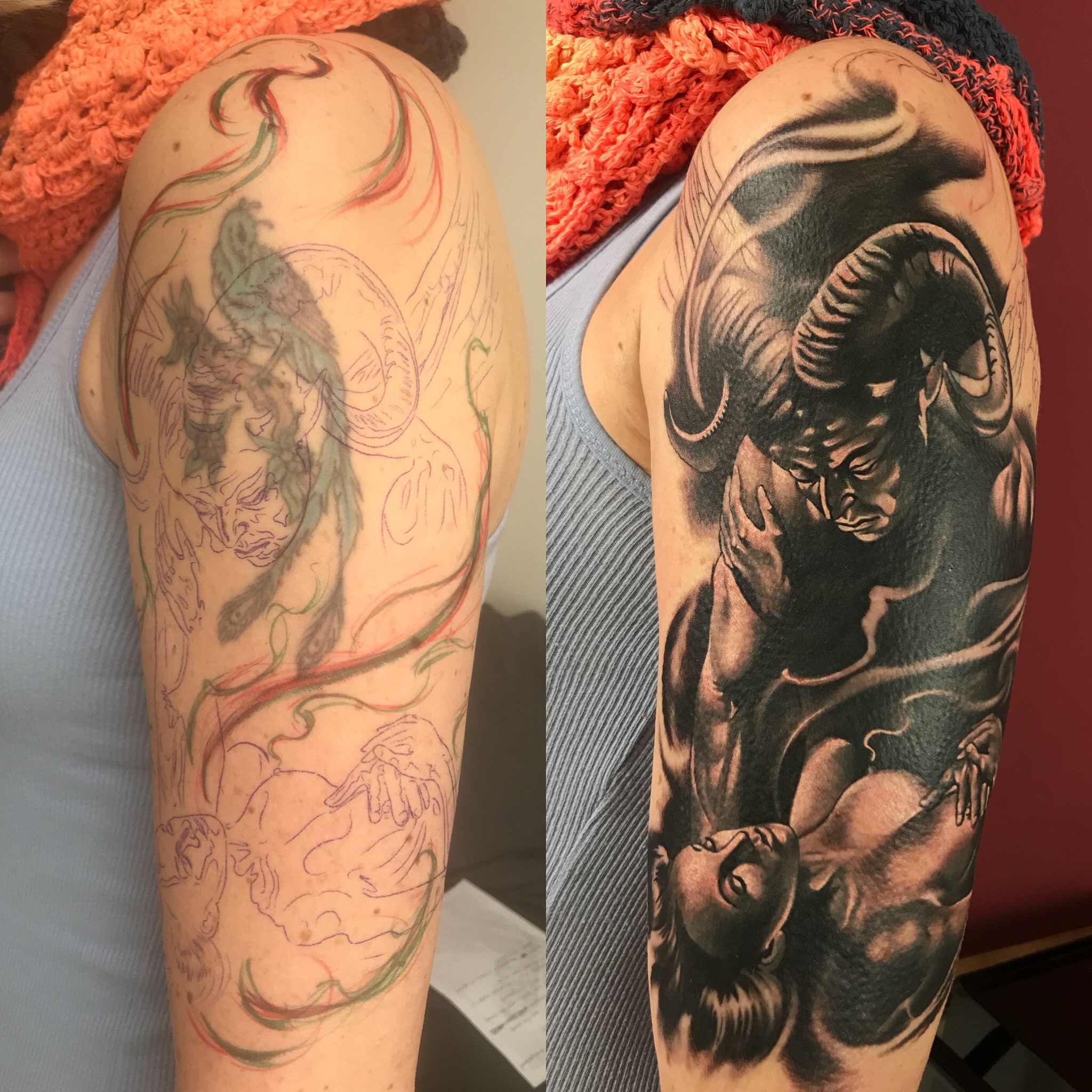Michael Litovkin: Sleeve in progress // Cover up - kleiner Einblick & ein großes Danke
