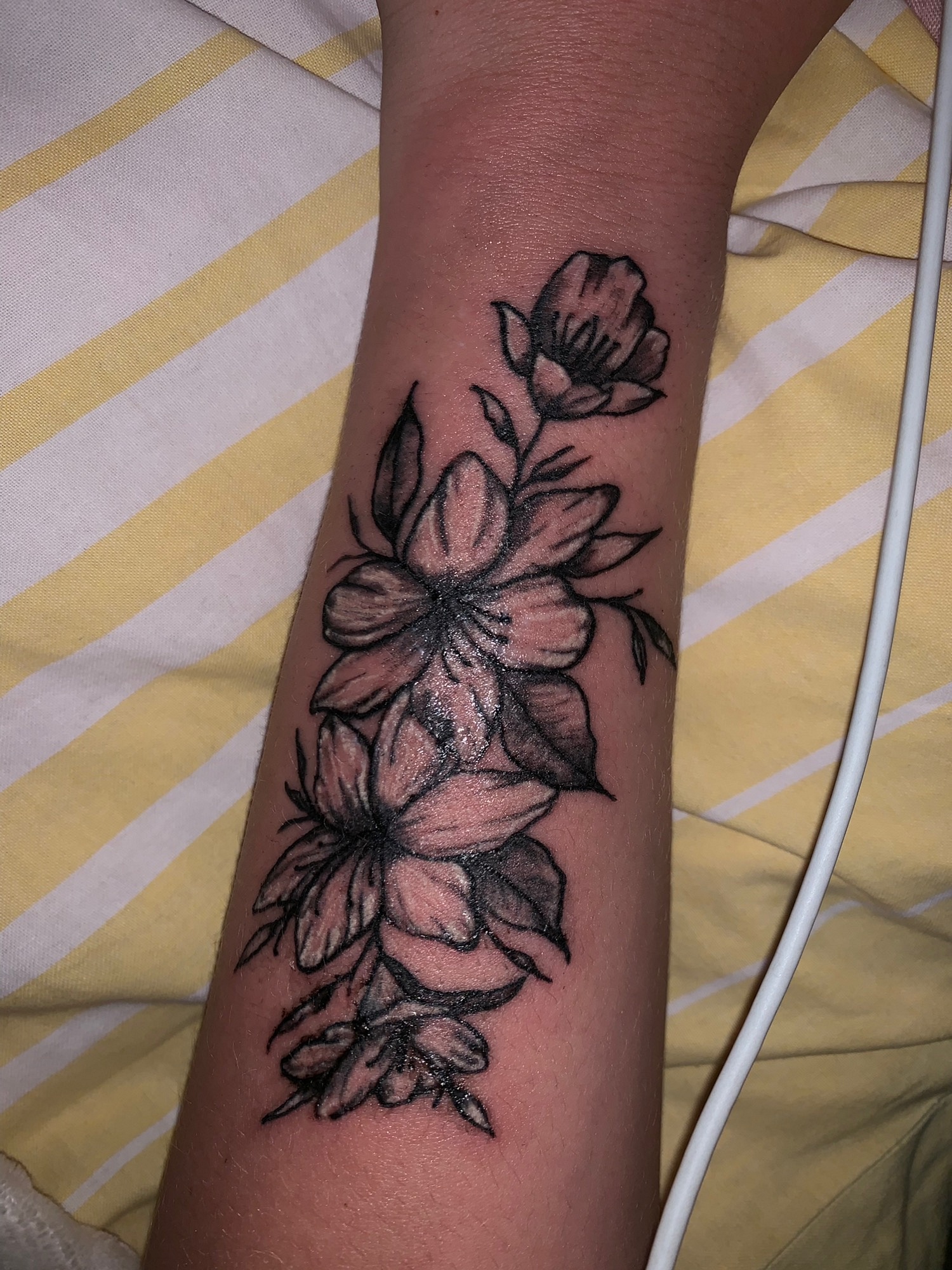 faintely: Sehr schlecht gestochen?