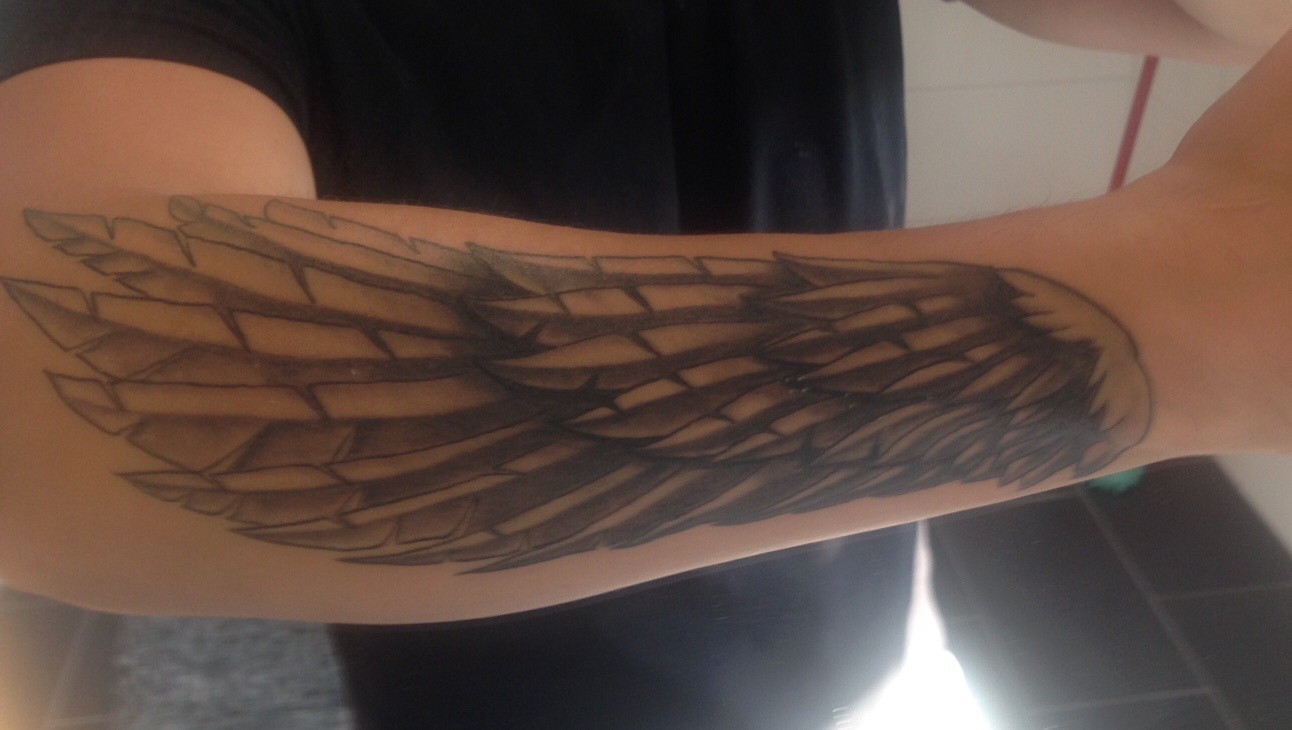 Jayaja: Flügel - Unterarm - Idee gesucht für Erweiterung