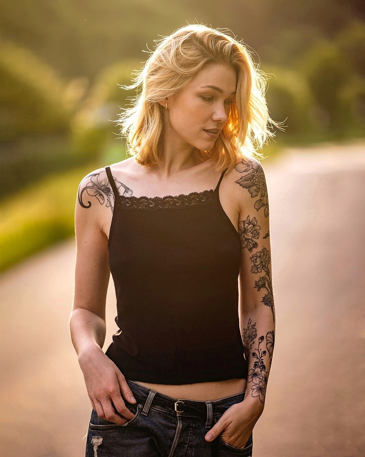 Marieczm: Zwei Sleeves in unterschiedlichen Stilen?