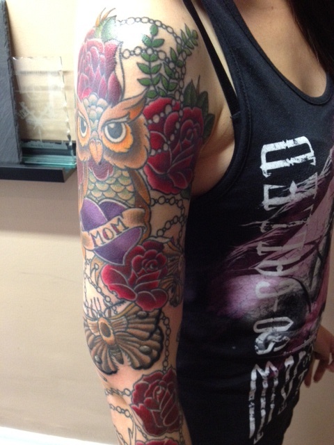 _kitty_: Sleeve Zwischenstand 2. und 3. Sitzung - Was meint ihr? :)