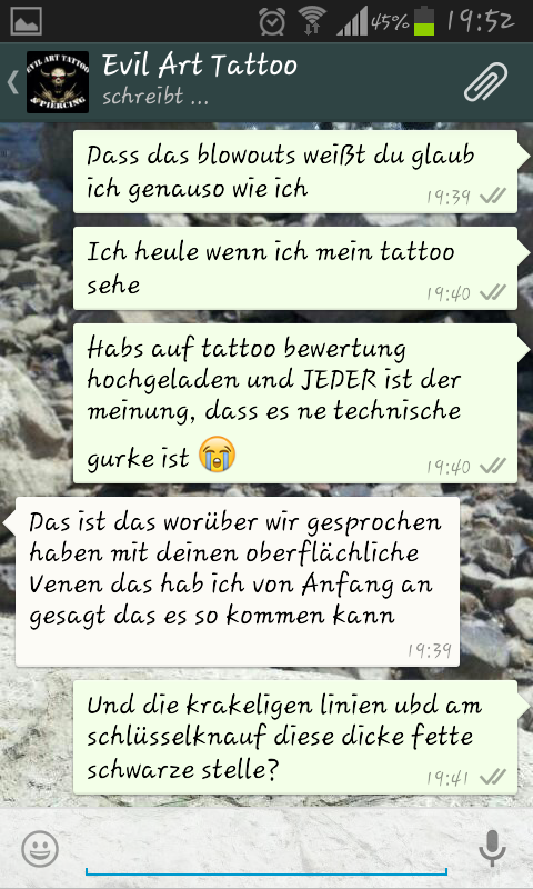 kristin2306: hilfe bin total unglücklich und hab meinen inker konfrontiert