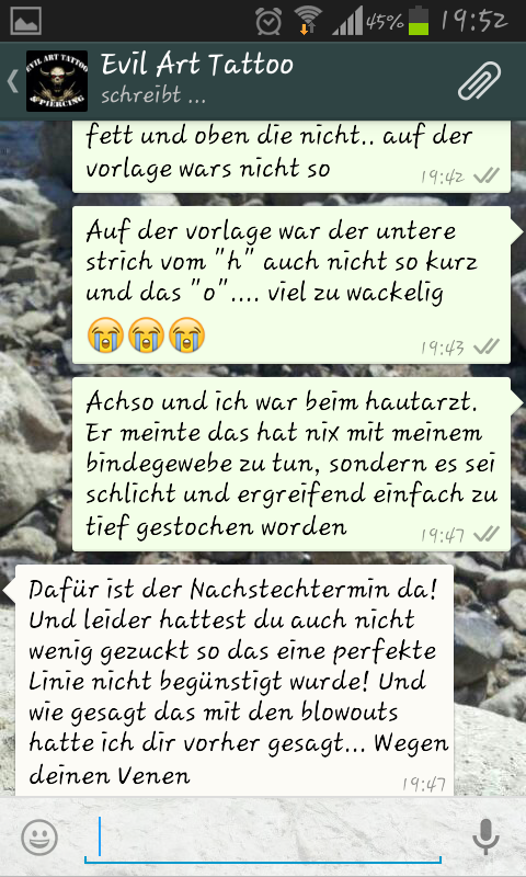 kristin2306: hilfe bin total unglücklich und hab meinen inker konfrontiert