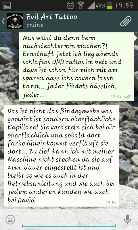 kristin2306: hilfe bin total unglücklich und hab meinen inker konfrontiert