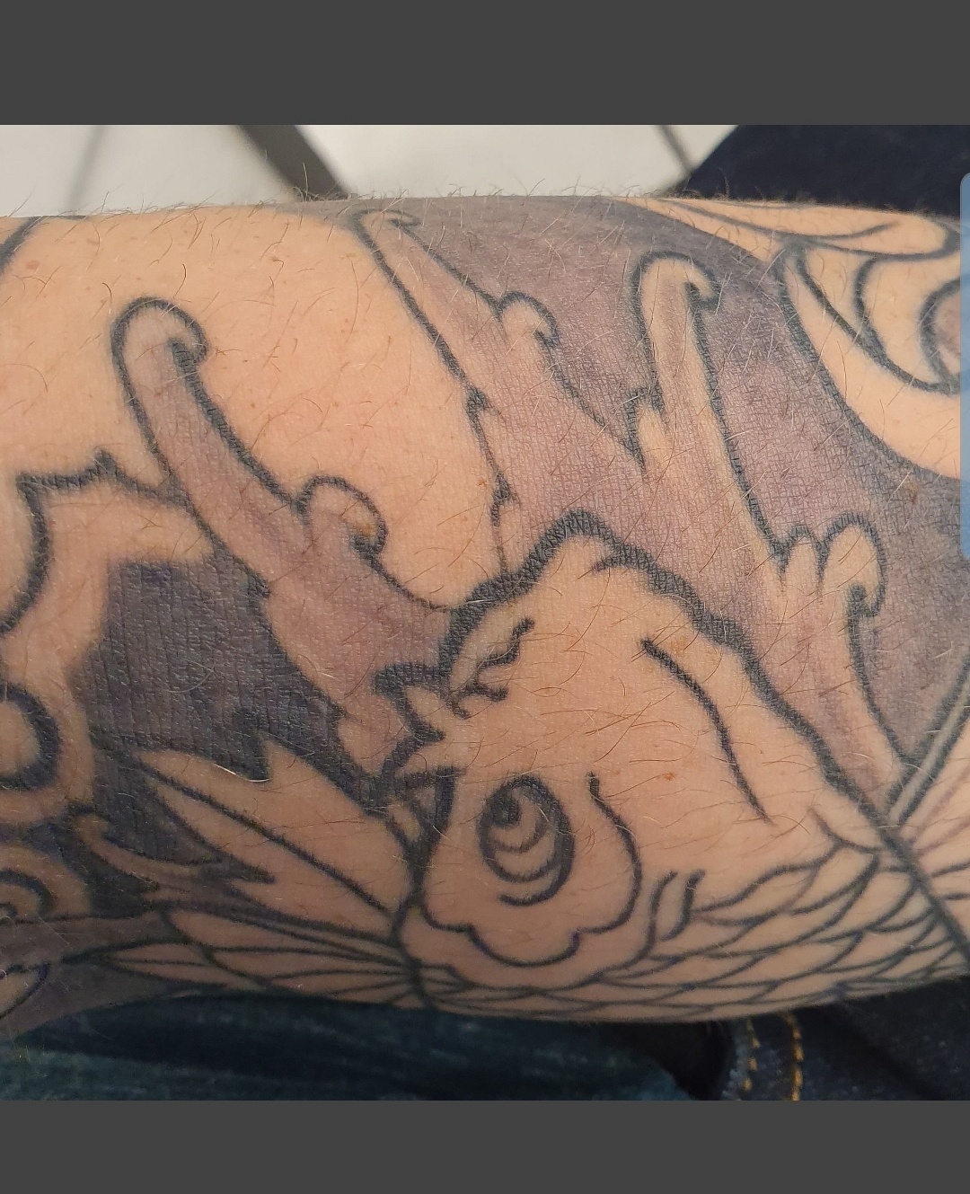 Morphix92: Farbe des Tattoos