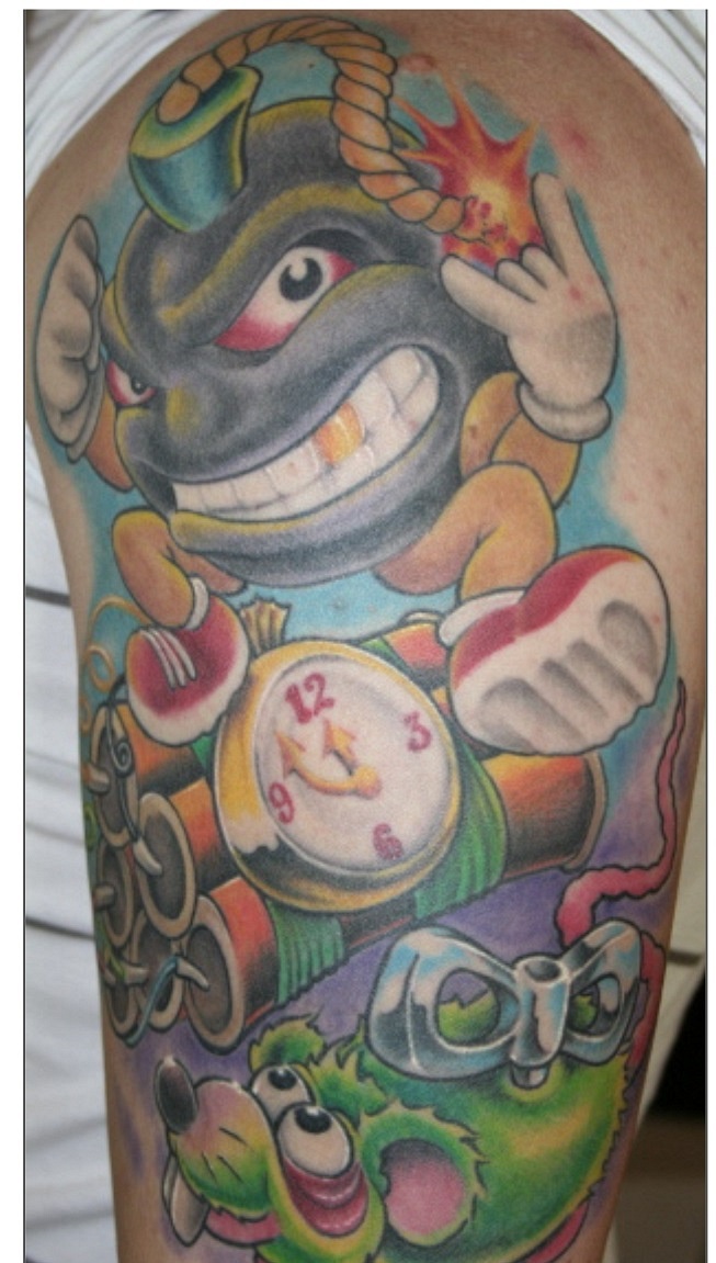 Titus2015: Sammlung für meinen New School Oberarm-Sleeve