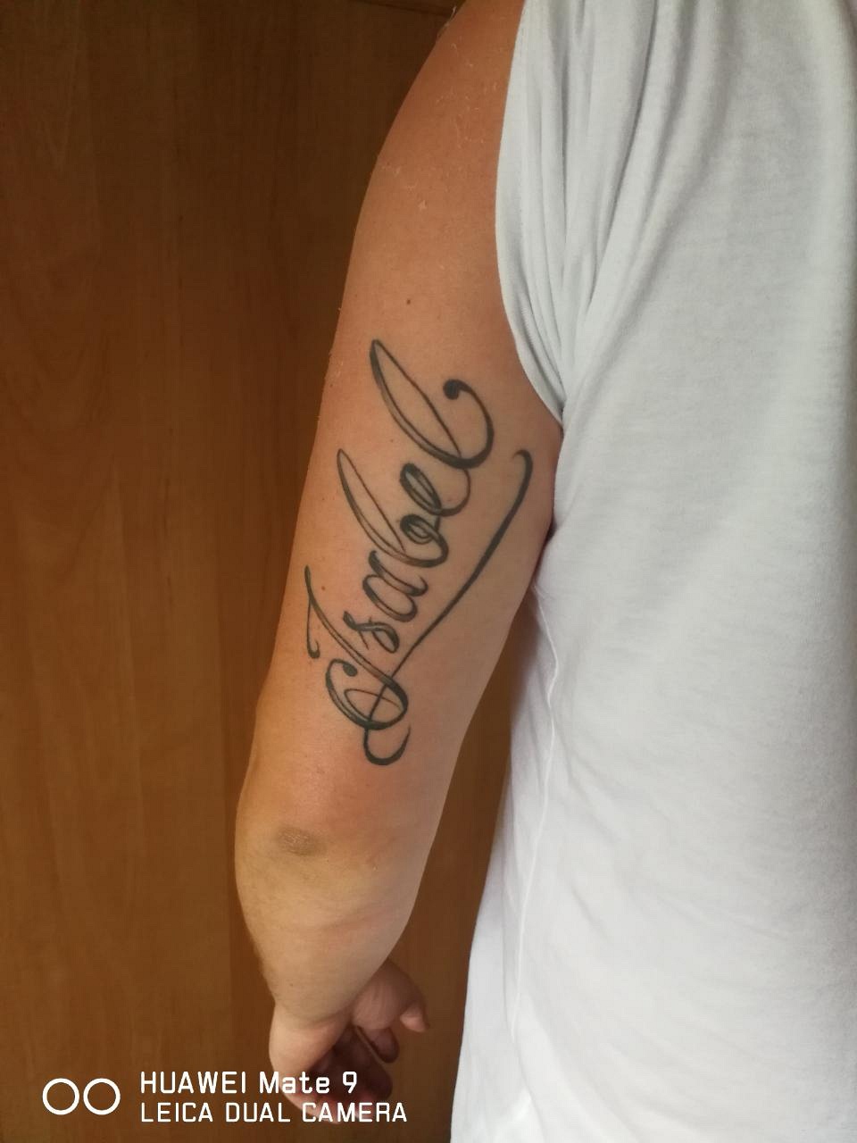 Gast: Isabel und Tim.. Hoffe auf Vorschläge. Tattoo Erweiterung