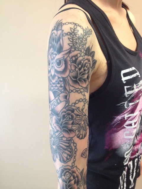 _kitty_: Sleeve Zwischenstand 2. und 3. Sitzung - Was meint ihr? :)