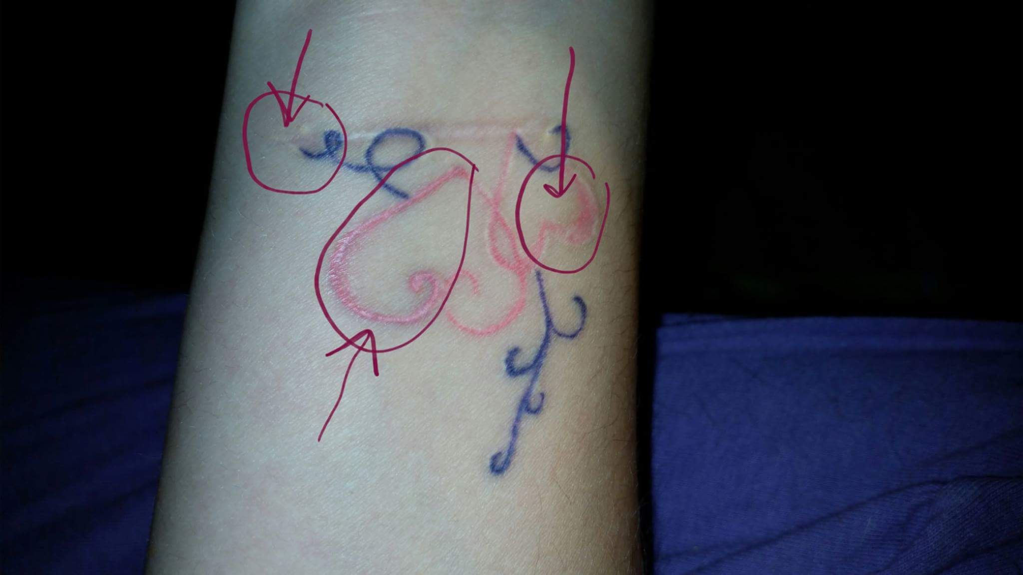 Neela9: Cover Up nach Horror Tattoo