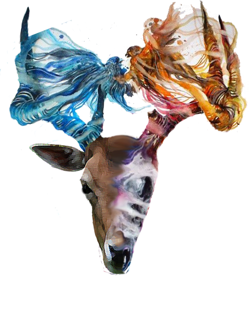 Gelilein727: Eure Meinung ist gefragt :-) Hirschkopf halb lebendig halb tot