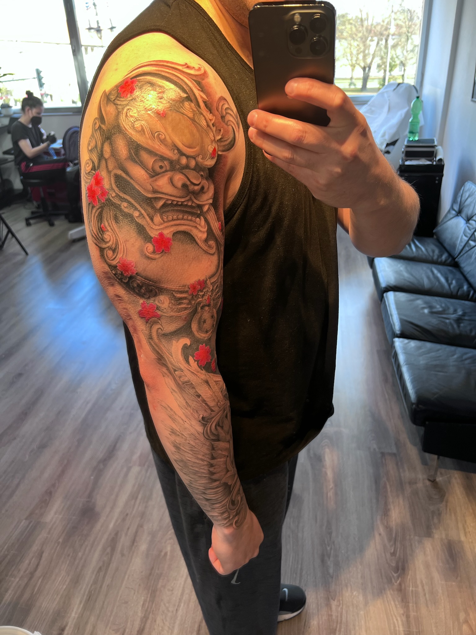 Mylo: Übern Tisch gezogen für Half Sleeve Tattoo?