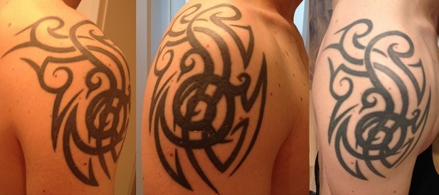 derdude_83: Mein Tribal (Cover-Up), das nun erneut gecovert werden soll!