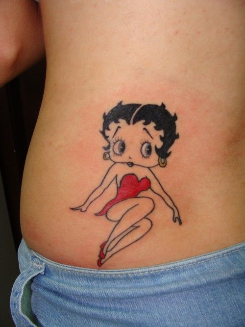 Missy2406: Studio Suche für Betty Boop Tattoo / Rhein Main