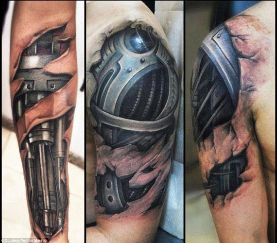 hkt: Studio empfehlung für Biomechanic, Armor, 3D tattoo in Frankfurt gesuch