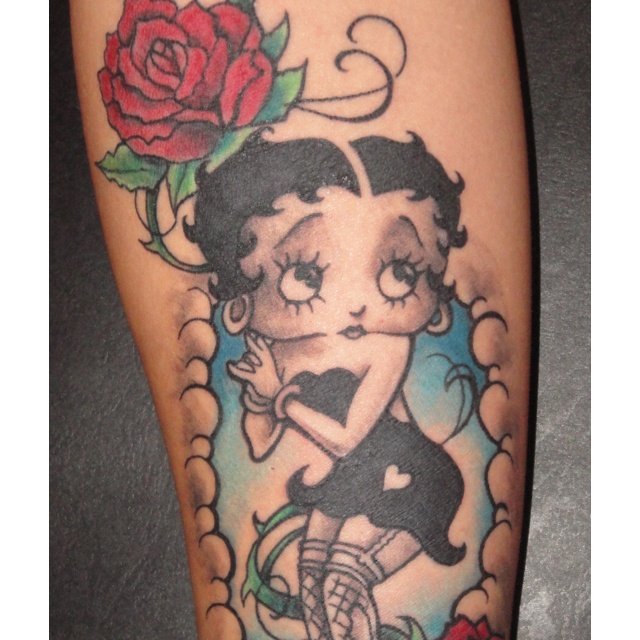 Missy2406: Studio Suche für Betty Boop Tattoo / Rhein Main