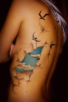 Pusteblume5: Tattoowierer gesucht! - "aufgerissene Haut"