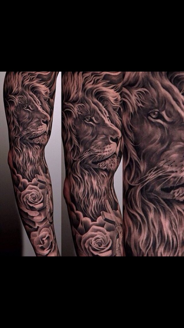 maxxocream: Löwen tattoo