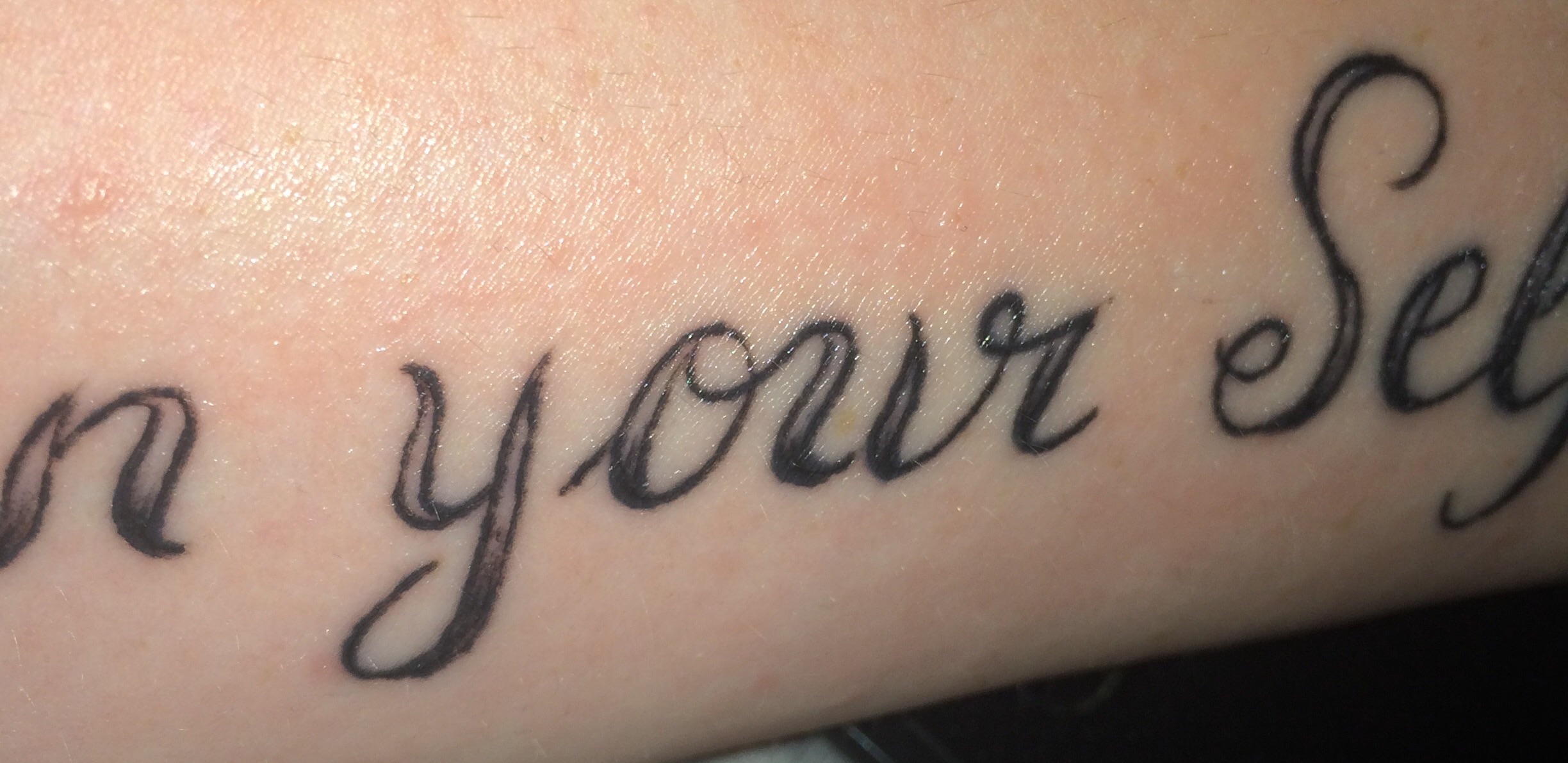 maaaaaaarviiin: Tattoo verliert Farbe ??!