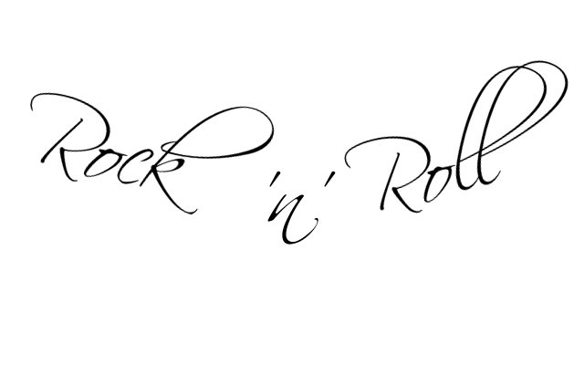 RoTTeN: Rock 'n' Roll Schriftzug verbessern